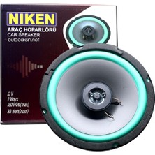Leaf Shop Araç Hoparlörü 16CM 6.5inç 4 Ohm 180 Watt 1 Adet
