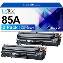 Leaf Shop Hp 85A CE285A Için Uyumlu Toner Kartuşu Değiştirme Laserjet Pro M1132MFP M1217NFW M1212NF P1102W P1102 P1106 M1132 P1100 M1213NF M1136 M1210 M1212 (Siyah, 2'li Paket) ile Uyumlu
