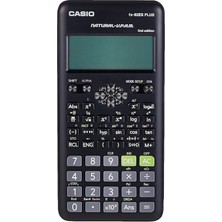 Leaf Shop FX-82ESPLUSBK Casio Bilimsel Fonksiyonlu Hesap Makinesi, 16.2 x 8 x 1.38 Cm, 252 Fonksiyon