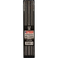 Misda Store 949 Portmin Yedek Uç 2b, 2mm 12'li Paket