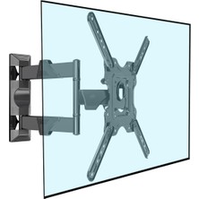 Storemax Defyasell Northbayou P4 – LCD LED Tv Duvar Askısı, 32 Inç - 55 Inç Televizyon Maks. Vesa 400 Eğilebilir, 31,8 Kg'a Kadar Döndürülebilir, Iso Tuv Gs