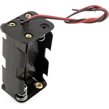 Storemax Defyasell Tek-Iş 529164 Pil Yuvası 4'lü, Siyah