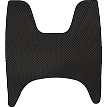 Misda Store Küba Bluebird Motor 3D Havuzlu Paspas Siyah