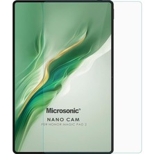 Misda Store Honor Magic Pad 2 Nano Glass Cam Ekran Koruyucu [honor Magic Pad 2 ile Uyumlu Ekran Koruyucu - Şeffaf]