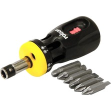 Misda Store 28402 12-In-1 Stubby Screwdriver