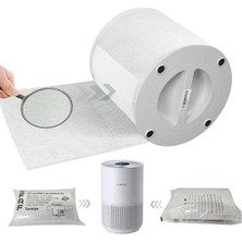 Misda Store Fresh Air Filter 10 Adet Elektrostatik Pamuk, Xiaomi Purifier Serileri Ile Uyumlu Hava Temizleyici Filtre Üstü Elektrostatik Toz Tutucu Koruyucu (4 Compact)