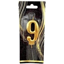 Misda Store 9 Yaş Happy Yazılı Altın 1 Adet