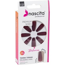 Misda Store 24'lü Ballerina Renkli Takma Tırnak - 154