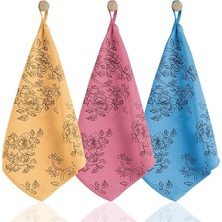 Misda Store Cleanıng | Premium Kalite Desenli Kadife Mutfak Bezi | Leke Tutmaz-Koku Yapmaz X3 Adet 30X40CM