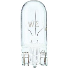 Misda Store W5W T10 Park Ampulü 12V 5W Standart , 10'lu Paket
