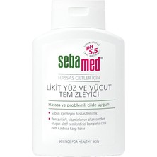 Misda Store Hassas Ciltler Için Pentavitin Nemlendirici Etkili Yüz ve Vücut Temizleme Jeli 200 ml