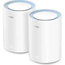 Misda Store Extensor Mesh AC1200 Wifi Mesh Solution M1200 2'li Paket