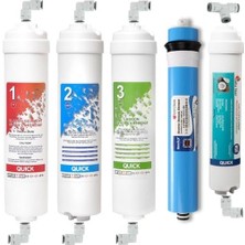 Misda Store 3181 Lg Kapalı Kasa Su Arıtma Cihazı Filtre Seti 5 Aşamalı Lg