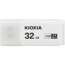 Misda Store Transmemory U301 32GB USB Bellek – USB 3.2 Gen 1, Beyaz