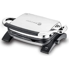 Misda Store Tostkolik Inox/siyah Granit Tost Makinesi