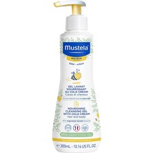 Misda Store Mustela Kuru Ciltler Için Cold Cream Içeren Besleyici Şampuan 300 ml 1 Paket