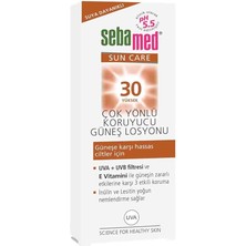 Misda Store Sun Care Spf 30 Uva/uvb Filtresi ve E Vitamini Üçlü Yüksek Koruma Çok Yönlü Güneş Losyonu 150 ml