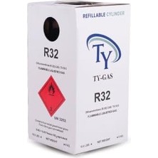 Misda Store Gas R32 Yeniden Doldurulabilir Tüpte Klima Gazı Soğutucu Akışkan Refillable Refrigerant Gas