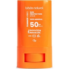Misda Store Natural 50 SPF%100 Mineral Filtreli ve Doğal Yüksek Korumalı Güneş Stick 16 G