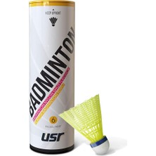 Misda Store Flow 200 Plastik Badminton Topu Sarı