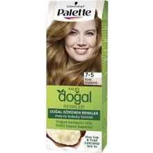 Storemax Defyasell Palette Kalıcı Doğal Renkler 7.5 Açık Karamel Saç Boyası