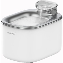 Storemax Defyasell Haustier WF007L Otomatik Kedi Su Sebili,kedi Su Çeşmesi, Su Şelalesi, Su Pınarı 3.5lt Geniş Hazne, Bpa Içermez, Ultra Sessiz (Beyaz)