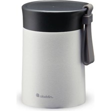 Storemax Defyasell Aladdin Bistro Thermavac Paslanmaz Çelik Yemek Termosu, Gri (Stone Grey), 0.4 L
