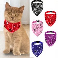 Storemax Defyasell Tineke Evcil Hayvan Kedi Boyun Tasması Yakalık Önlük Fular Kırmızı 210