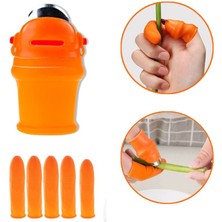 Just Cheap Store Pratik Baş Parmak Sebze Kesme Ayıklayıcı Bayan M Set