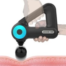 By Nevser® 12 Farklı Başlıklı Profesyonel Masaj Tabancası - Kas Gevşetici ve Yorgunluk Giderici Masaj Aleti