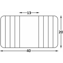 Misda Store Ayarlanabilir Portatif Koltuk Kenar Ahşabı Yan Sehpa Koltuk Tepsisi Kolçak Sehpası