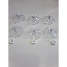 Misda Store Home Cama Yapışan Vakum Vantuz Öpücük 6 Adet