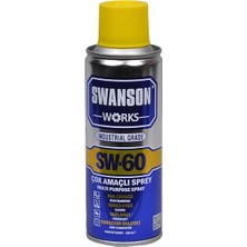 Misda Store Swanson Works Sw-60 Pas Sökücü Yağlayıcı Korozyon Önleyici Çok Amaçlı Multi Sprey 400 ml
