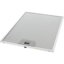 Misda Store Filtre 25,3 x 30 Davlumbaz Filtre Seti - 2 Adet Tek Tırnak (Alüminyum) | Alt Kenar Çift Tırnak