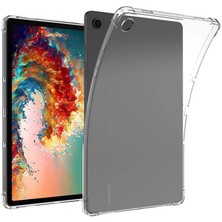 Misda Store Galaxy ile Uyumlu Tab A9 Plus Kılıf Tablet Nitro Anti Shock Silikon Kapak Renksiz