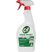 Misda Store Krem Sprey Çok Amaçlı Amonyak Yüzey Temizleyici Yağ ve Kir Çıkarıcı 750 ml