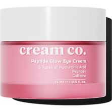 Misda Store Co. Peptide Glow Eye Cream, Nemlendirici Göz Kremi, 15 ml