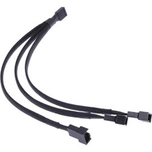 Misda Store 4303 Fan Çoklayıcı Y Pwm Kablosu 4 Pin Switch 3 Pin 3 Port