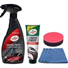 Misda Store Wax Hibrid Boya Koruyucu 500 Ml+ Çizik Giderici Pasta 100 ml + Bez