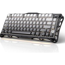Misda Store Oyun Klavyesi Mercury K1 (Renk Geçişi Siyah)