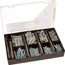 Misda Store Professional Accessories Matkap Uçlu Sabitleme Aksesuar Seti, Yeşil, 173 Adet