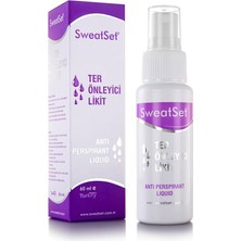 Misda Store Set Ter Önleyici Likit Sprey 60 ml - El Yüz Ayak Sırt Koltuk Altı Terleme Önleyici