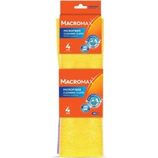 Misda Store Temizlik Bezi 4'lü Paket, Çok Amaçlı Toz Alma ve Yüzey Silme Bezi