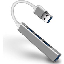 Misda Store 4 Port USB 3.0 Hub Çevirici Çoğaltıcı Çoklayıcı Çoklama 4 Portlu USB 3.0 Hub Çoklayıcı