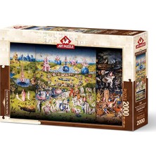 Misda Store Puzzle Dünyevi Zevkler Bahçesi, Hieronymus Bosch 2000 Parça Puzzle