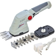 Misda Store 50807410 Igbs 3.6 Usb, Şarjli Çit Kesme ve Budama Makinesi, 3.6 V – 1.5 Ah