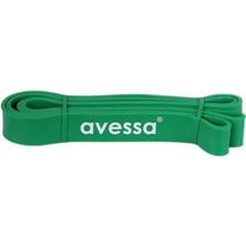 Misda Store Latex Güç Bandi 32 mm Sert (208CM x 3,5 x 32MM) Yeşil