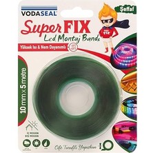 Misda Store 10MMX5MT LED Montaj Bandı - Şeffaf