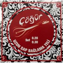 Misda Store Çöğür CGR20 Uzun Sap Saz Teli 0.20 Takım Bağlama Teli