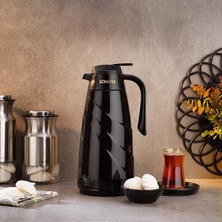 Misda Store Kitchenhouse Mimoza 1,5 L Cam Termos-Siyah